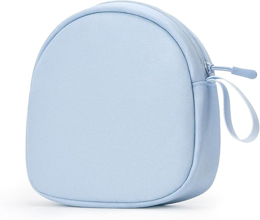 Headphone Case Soft for JBL Tune 510BT/520BT/500BT/720BT/Sony WH-CH520/510/720/710/BERIBES/TOZO/JLab, Ultra-Thin Headphones Case Bag Travel Carrying Universal (Blue)