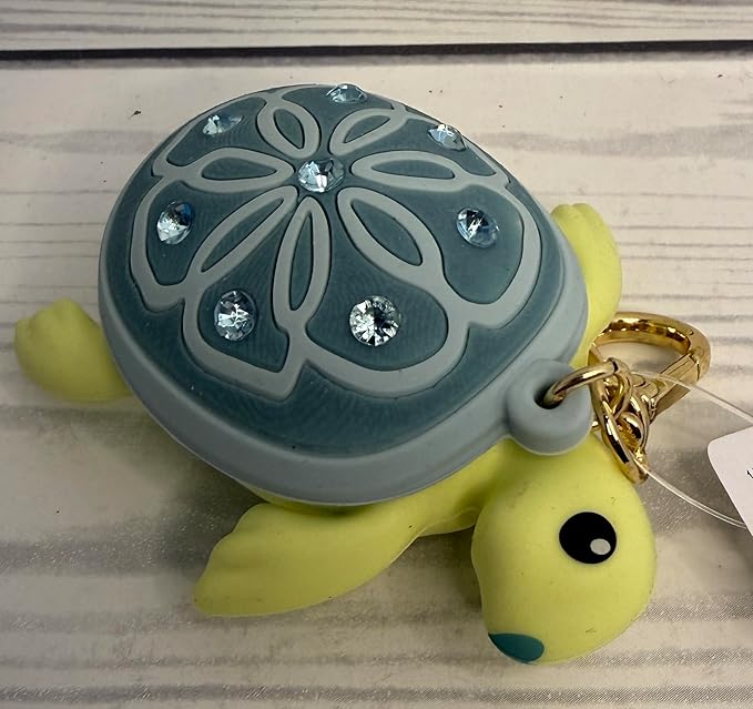 Bath and Body Works Sea Turtle With Gemstones Pocketbac Hand Sanitzer Holder
