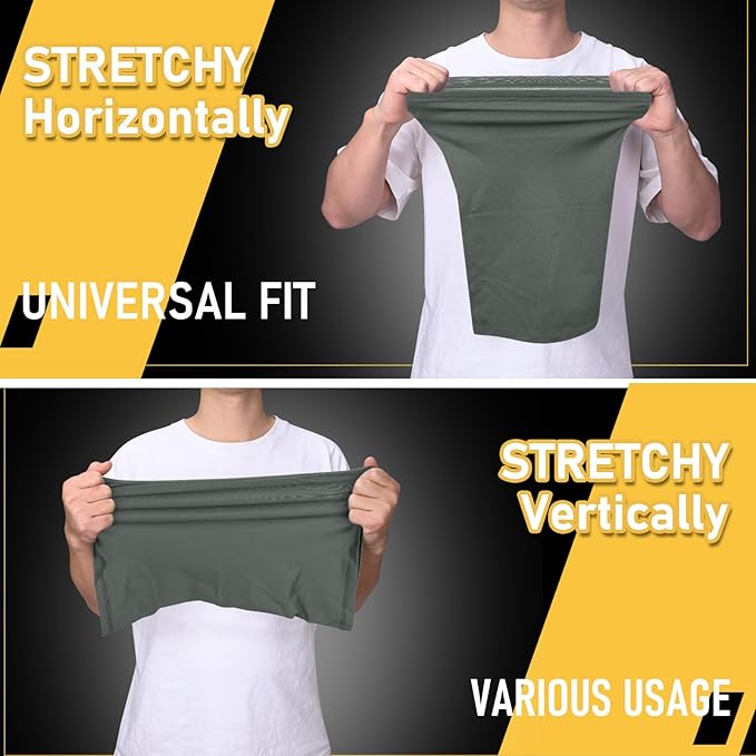 TICONN Neck Gaiter Face Cover Scarf, Neck Warmer Breathable Sun & Wind-proof for Skiing Fishing Hiking Cycling