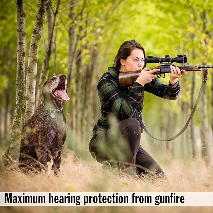 Mack's Maximum Protection Soft Foam Shooting Ear Plugs, 40 Pair – 33 dB Highest NRR – Comfortable Earplugs for Hunting, Tactical, Target, Skeet and Trap Shooting | Made in USA (Pack of 2)