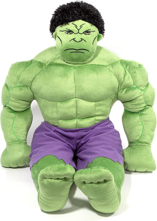 Jay Franco Avengers Plush Stuffed Hulk Pillow Buddy - Super Soft Polyester Microfiber, 23 inch (Official Marvel Product)