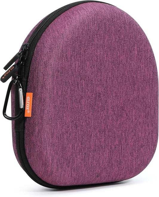 Headphone Case Hard Shell - Durable Zipper Headphones Carrying Pouch Bag - Portable Headphone Travel Case Compatible with JBL 770NC/720BT/520BT/510BT, Sony WH-CH520/WH-CH720N, Jlab Headphones