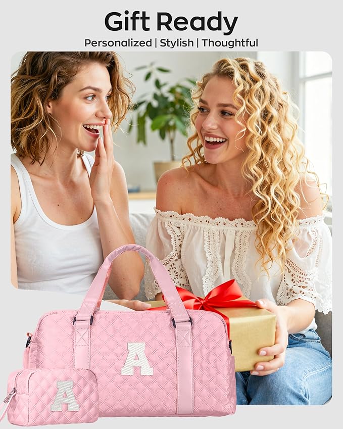 Elilier Travel Bag Women, Overnight Bag, Kids Gifts for Daughter, Teacher Appreciation Gifts, for Teens, Gift for Friend Sister Women Gifts