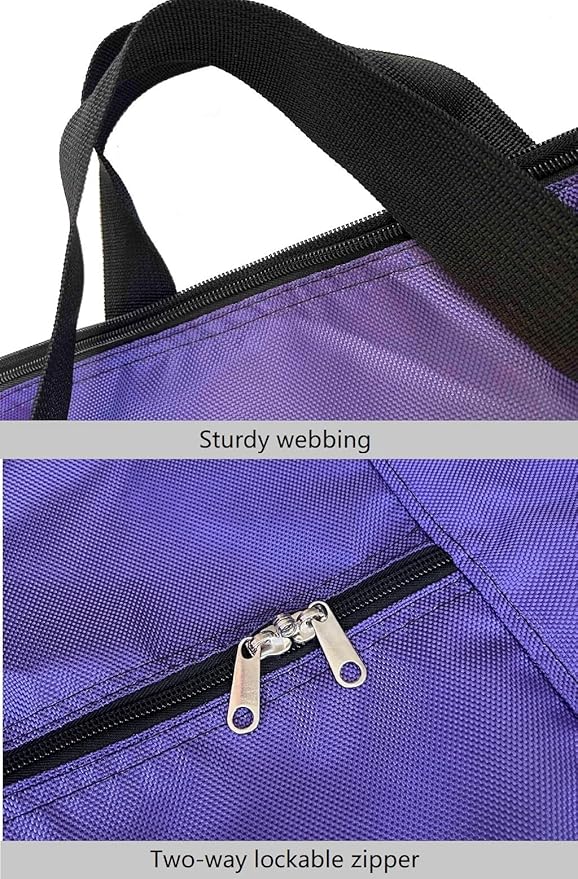 DoYiKe Extra Large Storage Duffle Bag with Zippers and Handles, Big Foldable Duffle Bag for Travel