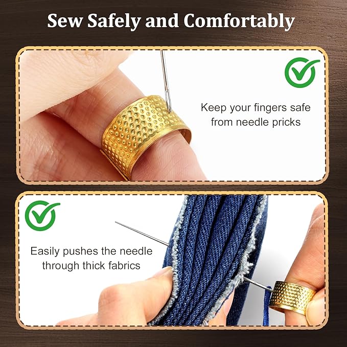 LIBLAIN Mini Sewing Kit, Small Travel Sewing Kit with Big Eye Steel Needles for Adults and Beginners, Needle and Thread Kit for Hand Sewing (43Pcs)
