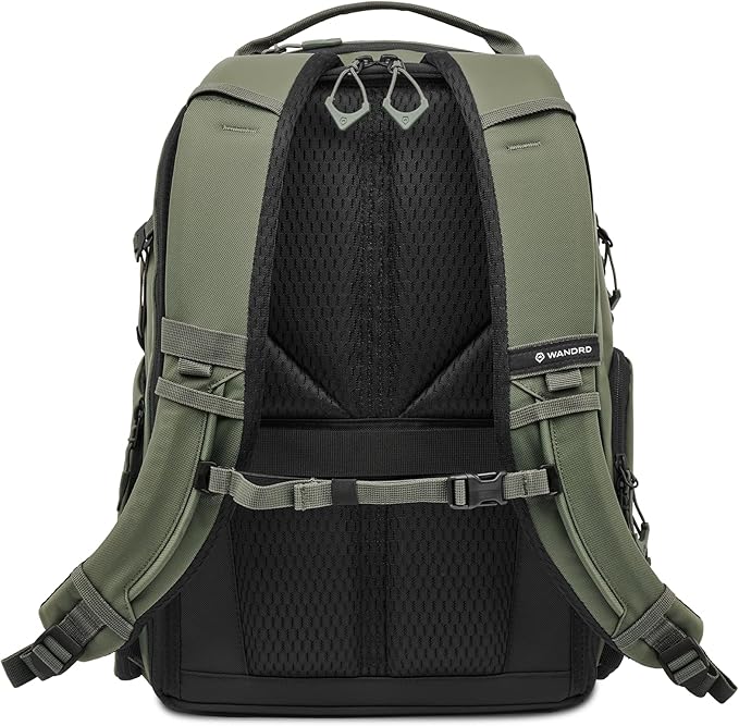 WANDRD PRVKE Zip 31L V4 Camera Backpack – Weatherproof Travel Bag with Laptop Sleeve, Expandable Rolltop and Quick Side Access