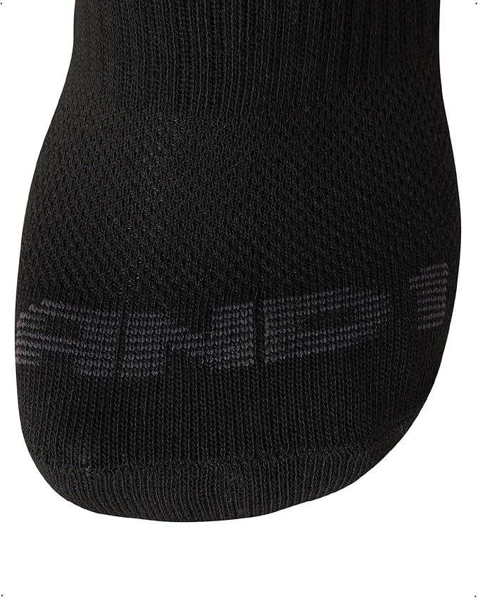 AND1 Mens No Show Socks - 12 Pack Performance Stretch Athletic Compression Socks for Men - Sports Low Cut Socks (6-12.5)