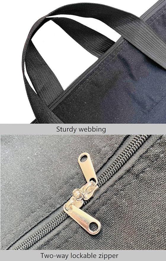DoYiKe Extra Large Storage Duffle Bag with Zippers and Handles, Big Foldable Duffle Bag for Travel