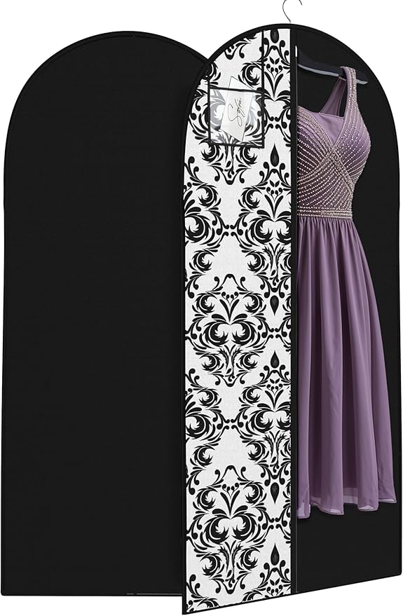 Damask Dress and Gown Garment Travel Bags - 54" x 24" -Women's, Hanging Window