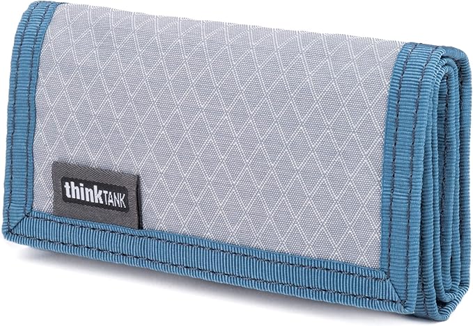 Think Tank Pixel Pocket Rocket Memory Card Folding Wallet for 10 CFast or CF Express Type B Memory Cards (Marine Blue)