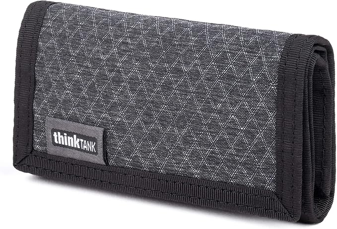Think Tank Pixel Pocket Rocket Memory Card Folding Wallet for 10 CFast or CF Express Type B Memory Cards (Black Slate)
