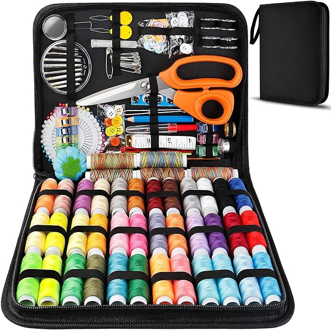 Marcoon Large Sewing Kit, 200 Premium Sewing Supplies, 41 XL Thread Spools, Suitable for Traveller, Adults,Beginner, Emergency, DIY and Home