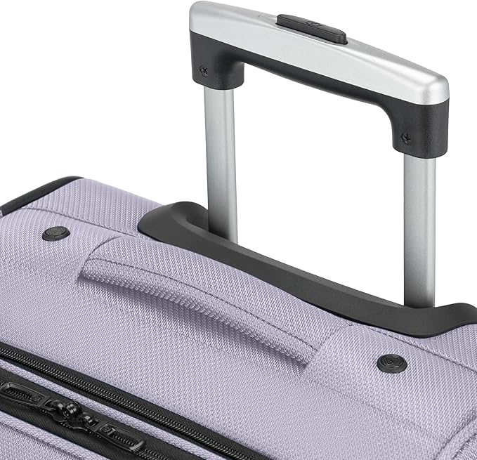 SWISSGEAR Sion Softside Expandable Spinner Luggage Durable Lightweight Travel Suitcase, Evening Haze, Carry-On