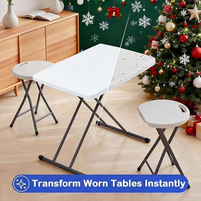 Wolkemer 2 Pack White Fitted Tablecloth 20x30 Inch Rectangle Elastic Edges Table Cloth, Spandex Stretch Table Cover with Machine Washable Fabric for Wedding Party Picnic Dining Indoor Outdoor