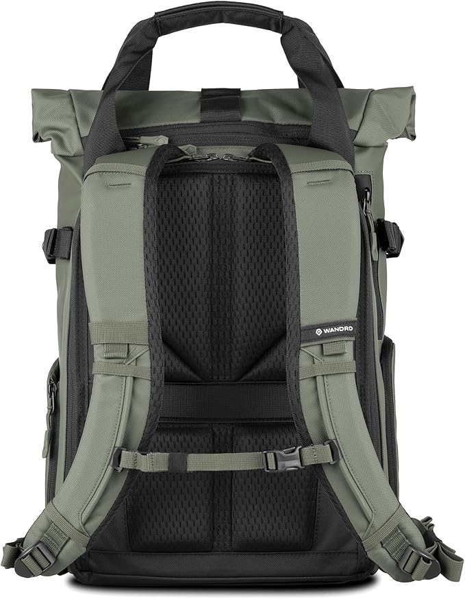 WANDRD PRVKE Rolltop 15L V4 Photography Bundle – Compact Travel Camera Backpack with Essential Camera Cube and Laptop Sleeve