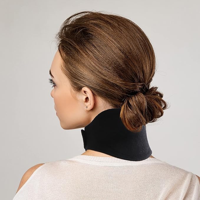 Exceart 2Pcs Neck Support Collar Neck Collar Brace Soft Cervical Collar for Neck Pain for Sleeping
