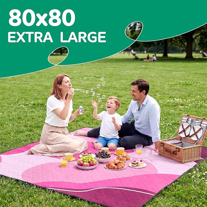 Extra Large Outdoor Picnic Blanket Camping Beach Mat Adult Women Her Mother Day Sister Mom Gf Girlfriend Aunt Titi Best Friend Friendship Grandma Bestie Wife Daughter Law Lady Happy Birthday