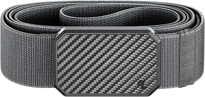 Groove Life Groove Belt OG - Men's Work Belt - Stretch Nylon, Magnetic Buckle, Adjustable, Comfortable, Tactical, EDC