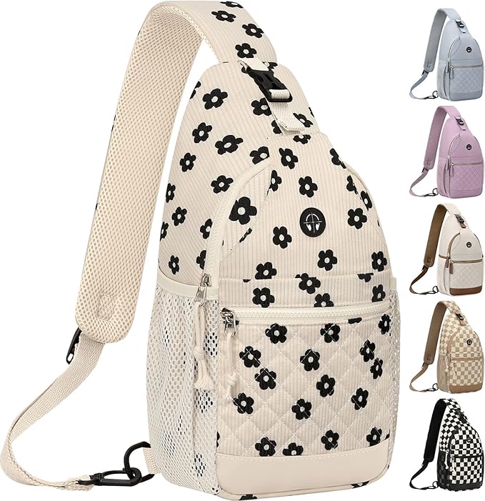Small Crossbody Purses Bags for Women Men Travel, Chest Sling Bag Women Casual Cross Body Bag for Woman Sling Backpack