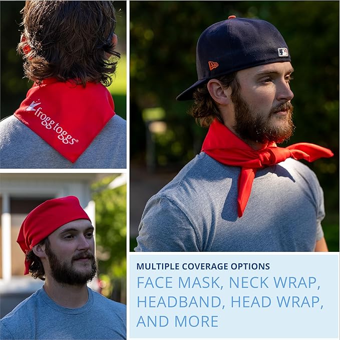 FROGG TOGGS Unisex Adult Chilly Pro Cooling Bandana