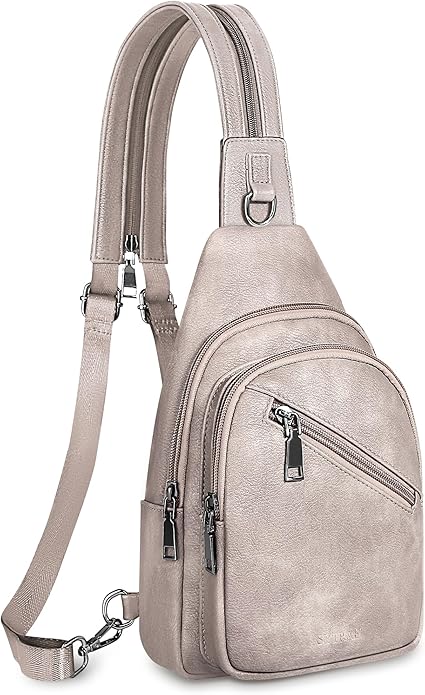 SYTRAH Anti Theft Sling Bag for Women, RFID Crossbody Purses Convertible Sling Backpack, Cross Body Purse Chest Bag