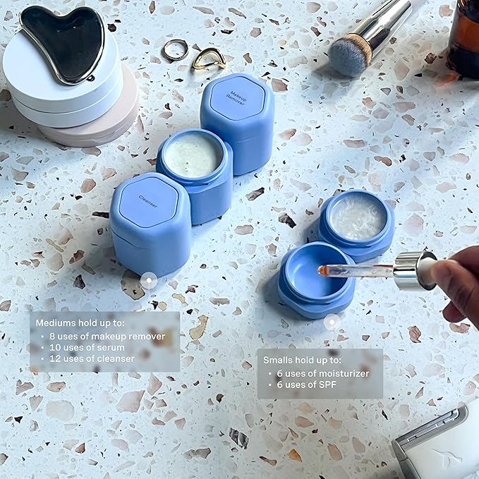 Skincare Core Blue Gradient