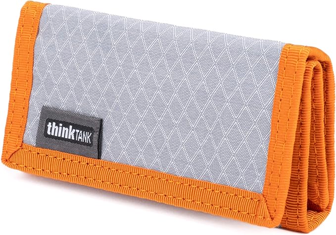 Think Tank SD Pixel Pocket Rocket V2 Folding Wallet for 9 SD or CF Express Type A Memory Cards (Fireside Orange)