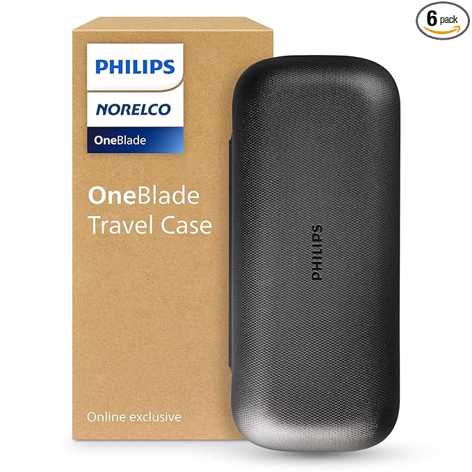 Philips Norelco OneBlade Travel Case, Perfect When On The Go, Prevents Damage, Compatible with QP27XX, QP28XX and QP6XXX, Model QP401/90