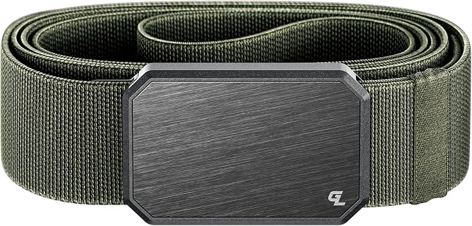 Groove Life Groove Belt OG - Men's Work Belt - Stretch Nylon, Magnetic Buckle, Adjustable, Comfortable, Tactical, EDC