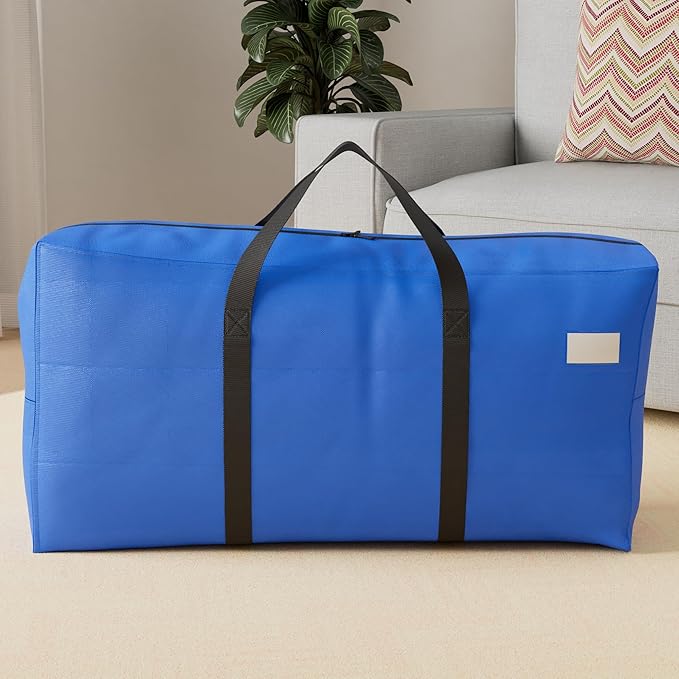 DoYiKe Extra Large Storage Duffle Bag with Zippers and Handles, Big Foldable Duffle Bag for Travel