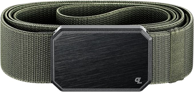 Groove Life Groove Belt OG - Men's Work Belt - Stretch Nylon, Magnetic Buckle, Adjustable, Comfortable, Tactical, EDC