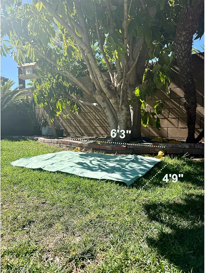 Mist Picnic Blanket & Beach Mat – Canvas, Machine Washable, Large 4’9” × 6’3”