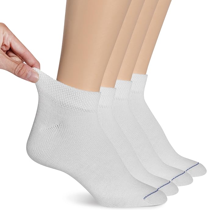 Dr. Scholl's Women's Diabetes & Circulator Socks - 4, 6, & 12 Pair Packs - Non-Binding Moisture Management