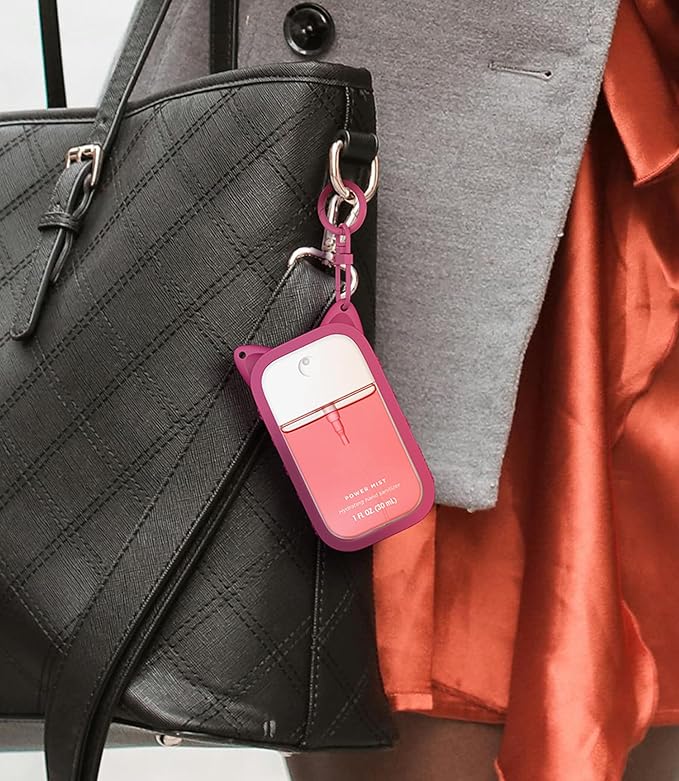 Sonnorel Silicone Case Compatible with Touchland Hand Sanitizer Spray (Fit for 1 FL OZ/30 mL Ver)