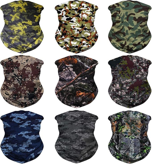 JOEYOUNG Headwear, Bandana, Neck Gaiter Head Wrap Headband Balaclava Magic Scarf