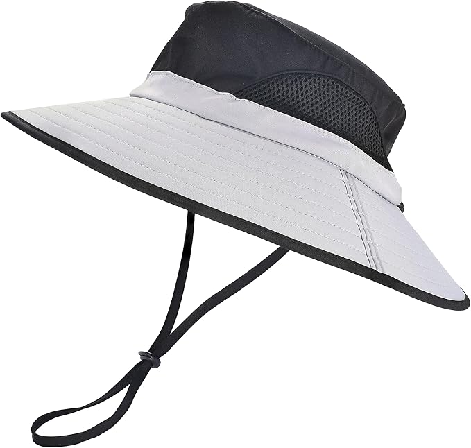 EINSKEY Wide Brim Sun Hat, UPF 50+ UV Protection Waterproof Packable Bucket Hat for Men & Women, Fishing Hiking Beach Garden