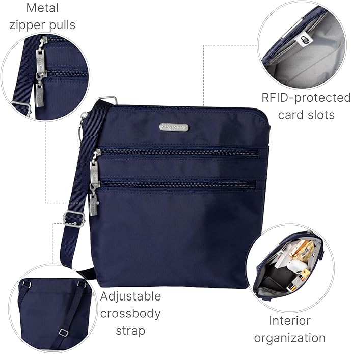 Baggallini Women's Essential Crossbody Bags