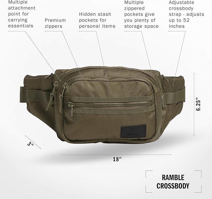 adidas Ramble Crossbody Belt Bag