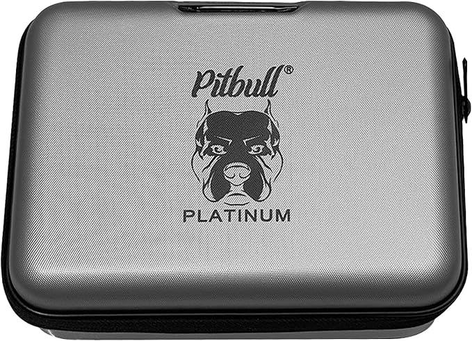 Skull Shaver Deluxe travel case; Spacious and sturdy; best accessory for travel (silver)