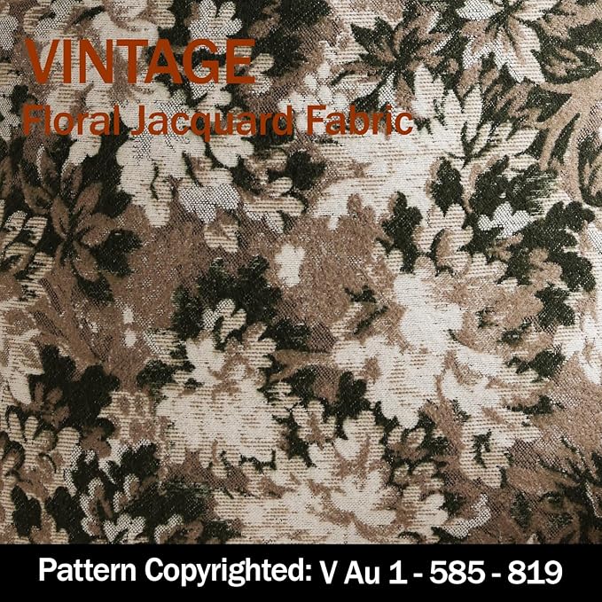 DEZENE Pack of 2 Vintage Floral Euro Sham Covers 26x26 Boho Farmhouse Accents Chenille Square Decorative Throw Pillow Cases for Living Room Couch Bed Home Decor, Green and Taupe