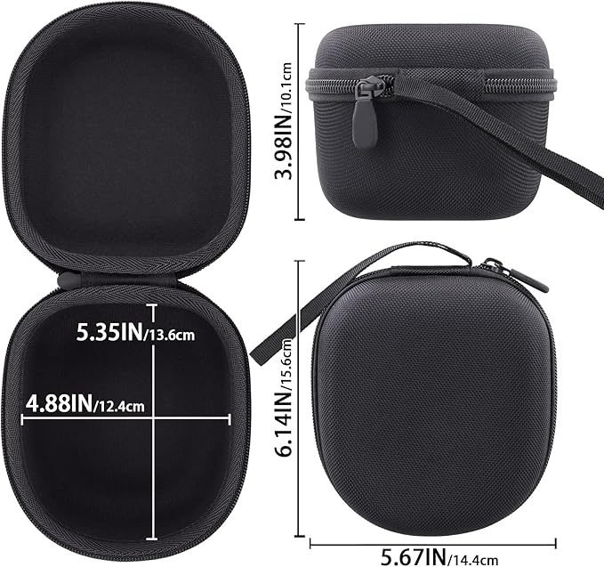 Storage Case Compatible with Walkers Razor Slim/Howard Leight Honeywell Impact Sport Electronic Ear Protection Muffs