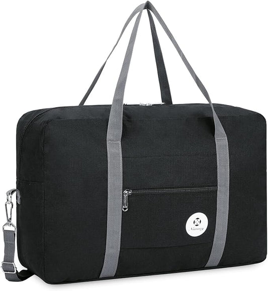 For Spirit Airlines Personal Item Bag Foldable Travel Duffel Bag Tote Carry on Luggage Duffle Overnight for Women and Men