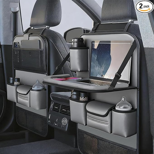 2 Pack - Back Seat Car Organizer, Car Organizerr, Back Seat Organizer, Seat Organizer, Car Organizer and Storage Box, Back of Seat Car Organizer, Seat Back Organizer.