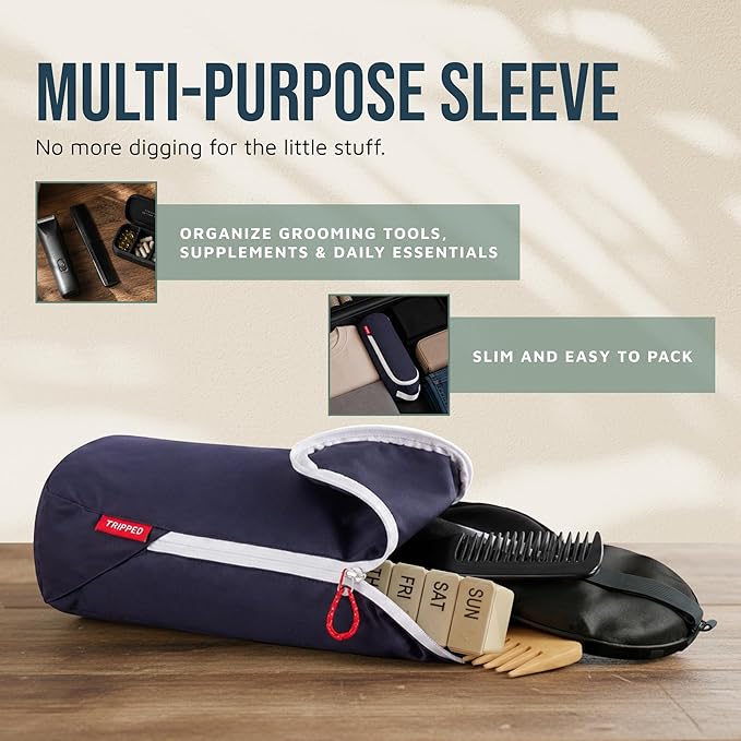 Toiletry Bag Kit Set: Hanging Travel Toiletry Bag + 311 TSA Cosmetic Liquid Bag + Ultralight Accessory Organizer Pouch
