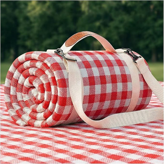 Waterproof Picnic Blanket Outdoor Girlfriend Gf Gifts for Women Sweetest Day Boyfriend 1 One Year Anniversary Meaningful Cute Romantic Xmas First Valentines Men Him Bf