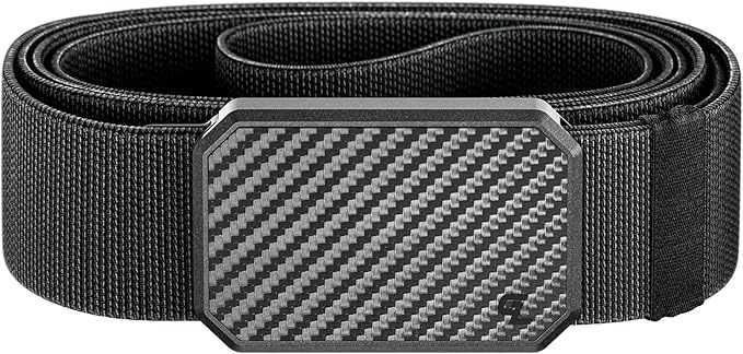 Groove Life Groove Belt OG - Men's Work Belt - Stretch Nylon, Magnetic Buckle, Adjustable, Comfortable, Tactical, EDC