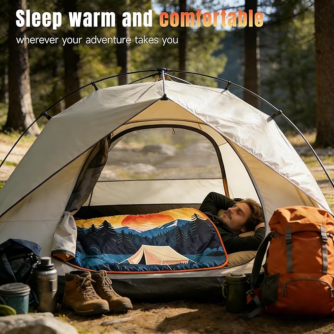 Tirrinia Waterproof Outdoor Blanket with Sherpa Lining, Windproof Triple Layers Warm Comfy Foldable for Camping Stadium, Beach, Picnic, Grass, Concerts, Car, Dog, 51''X 59'' & 59''X 80''