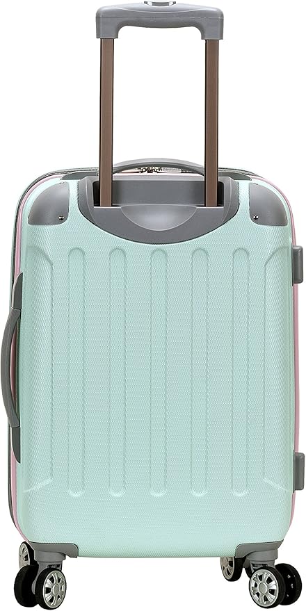 Rockland London Hardside Spinner Wheel Luggage, Carry-On 20", Mint