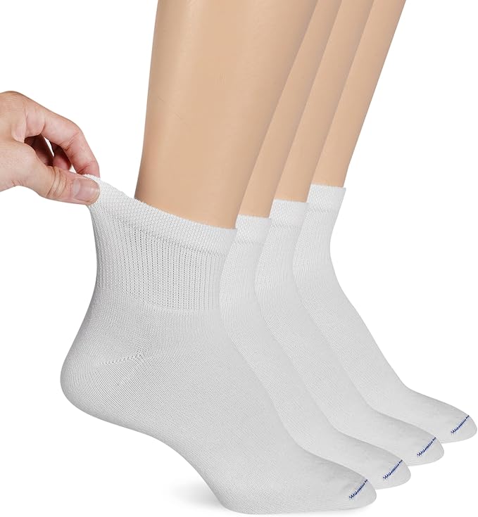 Dr. Scholl's Women's Diabetes & Circulator Socks - 4, 6, & 12 Pair Packs - Non-Binding Moisture Management
