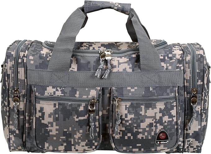 Rockland 19" Polyester Duffel Bag, Acu Camo